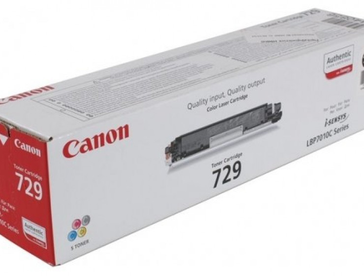 Заправка картриджа Canon 729BK (4370B002)